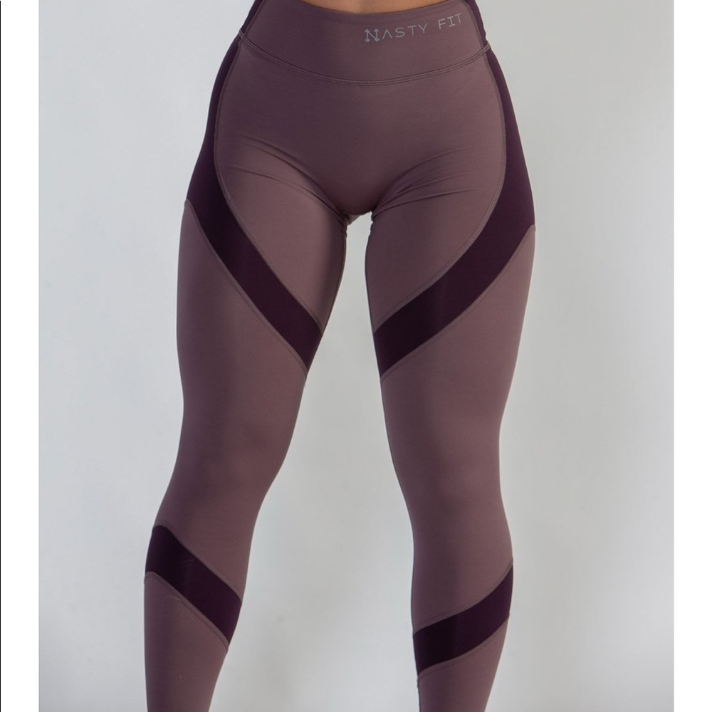 ISO mauve contour leggings NASTYFIT XSMALL